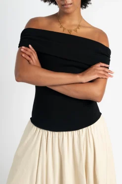 SIMKHAI Adaline Off Shoulder Midi Dress | Midi | Dresses