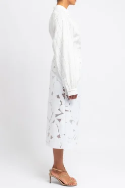TIBI Adelle Fil Coupe Pencil Skirt | Skirts & Shorts