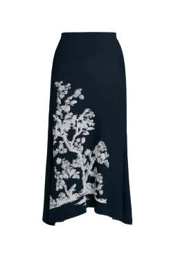 ERDEM A-Line Midi Knit Skirt | Statement Sets | Skirts & Shorts