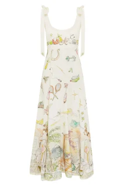 ALEMAIS Anouk Ballet Sundress | Midi | Prints