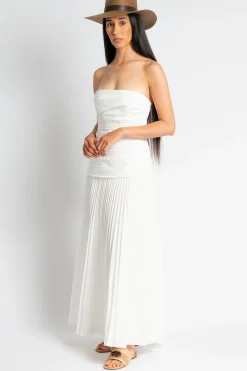 SIMKHAI Arie Strapless Bustier Midi Dress | Dresses