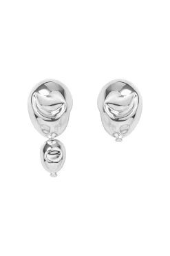 SORDO Asymmetric Silver Oriente Earrings | Earrings