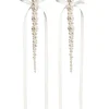 SIMONE ROCHA Bow Ribbon Drop Earring | Earrings