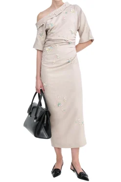 BERNADETTE Bowery Embroidered Dress | Cocktail | Midi