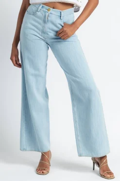 FORTE FORTE Calvary 5 Pocket Denim Pants | Denim