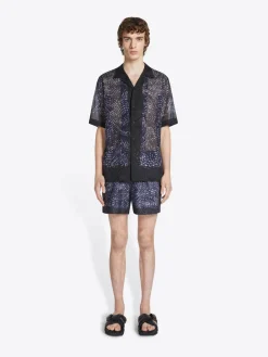 DRIES VAN NOTEN MENS Carltone Boxy Cotton Shirt | Men's Apparel