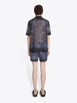 DRIES VAN NOTEN MENS Carltone Boxy Cotton Shirt | Men's Apparel