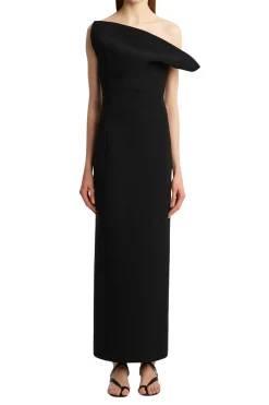 KHAITE Cato Dress | Maxi | Black Tie