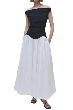 SIMKHAI Cersei Off Shoulder Midi Dress | Midi | Cocktail