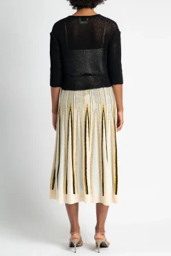 FORTE FORTE Chevron Intarsia Skirt | Skirts & Shorts