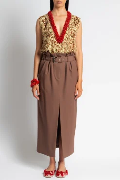 DRIES VAN NOTEN College Embellished Top | Shirts & Tops
