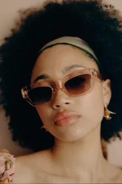 KIMEZE Concept 3 Sunglasses in Crystal | Sunglasses