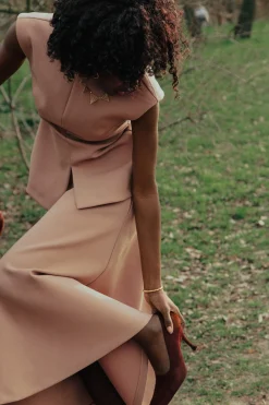 ROHE Curved Open Back Top | Statement Sets | Shirts & Tops