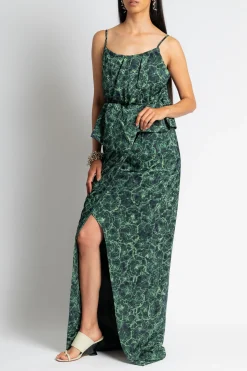 DRIES VAN NOTEN Danti Peplum Dress | Maxi | Black Tie