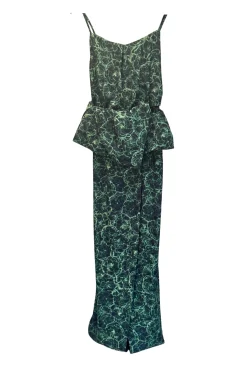 DRIES VAN NOTEN Danti Peplum Dress | Maxi | Black Tie