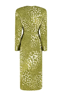 DRIES VAN NOTEN Dohana Belted Dress | Midi | Cocktail