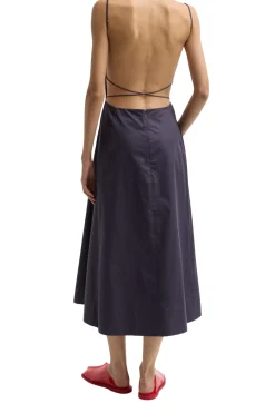 TIBI Eco Poplin Strappy Dress | Midi | Day