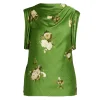ERDEM Floral Short Sleeve Top | Statement Sets | Shirts & Tops