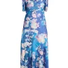 ERDEM Floral Sleeveless Midi Dress | Midi | Cocktail