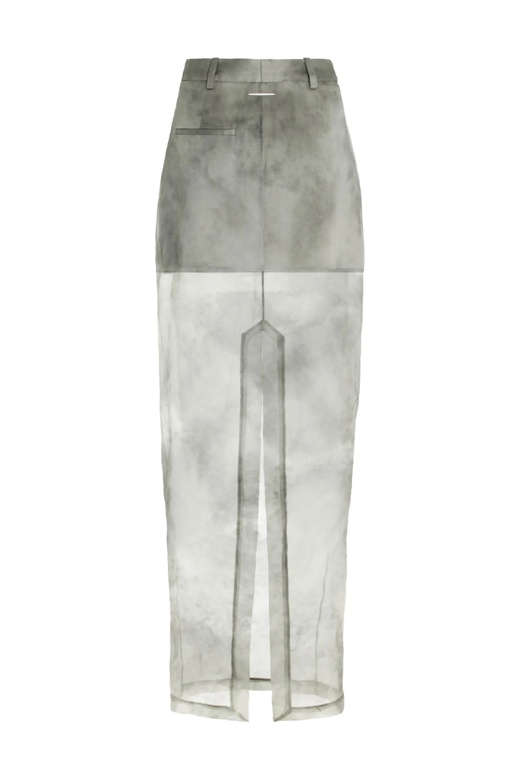 GRACE LING Fog Tailored Silk Midi Skirt | Statement Sets | Skirts & Shorts