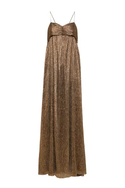 FORTE FORTE Froisse Lame Dress | Maxi | Dresses