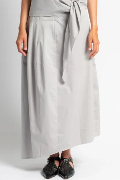 TIBI Garment Dyed Silky Cotton Asymmetrical Balloon Skirt | Statement Sets | Skirts & Shorts