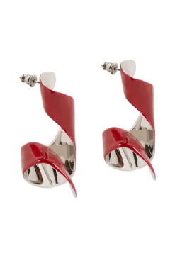 DRIES VAN NOTEN Geometric Twist Earrings | Earrings