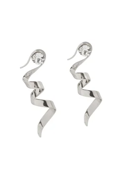 DRIES VAN NOTEN Geometric Twist Earrings | Earrings
