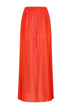 FORTE FORTE Habotai Silk Drawstring Pants | Pants | Statement Sets