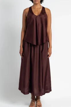 FORTE FORTE Habotai Silk Essential Skirt | Statement Sets | Skirts & Shorts