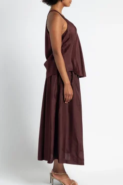 FORTE FORTE Habotai Silk Essential Top | Statement Sets | Shirts & Tops
