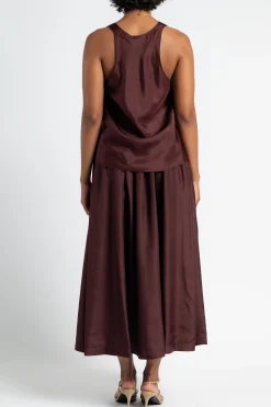 FORTE FORTE Habotai Silk Essential Top | Statement Sets | Shirts & Tops