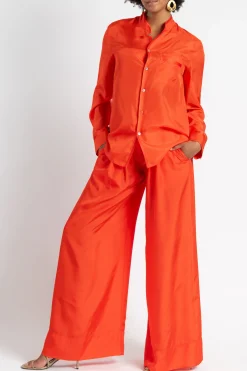 FORTE FORTE Habotai Silk Shirt | Statement Sets | Shirts & Tops