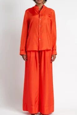 FORTE FORTE Habotai Silk Shirt | Statement Sets | Shirts & Tops