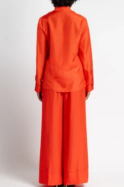 FORTE FORTE Habotai Silk Shirt | Statement Sets | Shirts & Tops