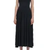 MARIA MCMANUS Halter Pleat Dress | Midi | Day