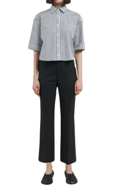 MARIA MCMANUS High Waisted Crop Trouser | Pants