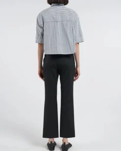 MARIA MCMANUS High Waisted Crop Trouser | Pants
