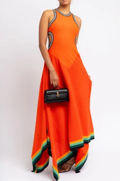 CHRISTOPHER JOHN ROGERS Hole Punch Maxi Dress | Maxi | Date Night
