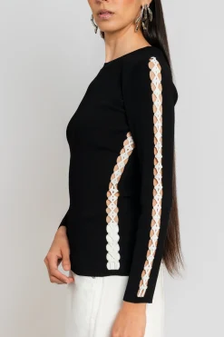 ZANKOV Issimo Wool Cutout Top | Shirts & Tops