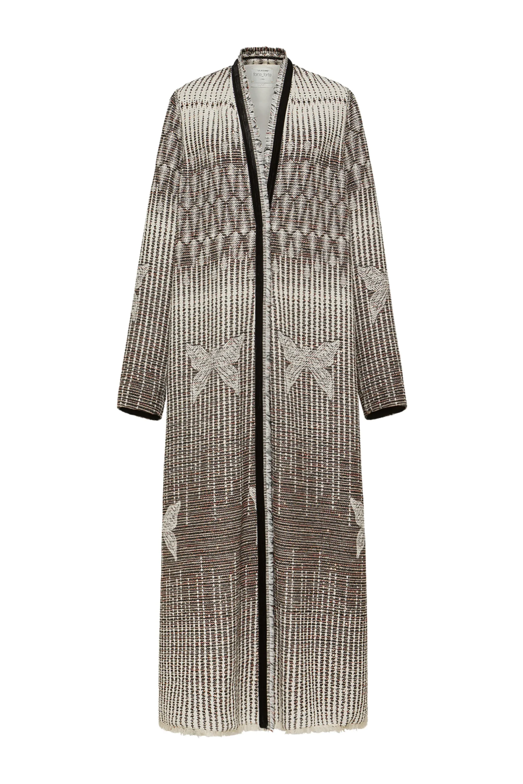 FORTE FORTE Jacquard Libelle Coat | Coats & Jackets