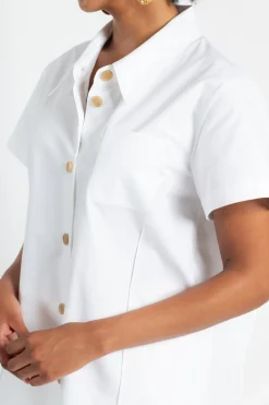 KHAITE Keefe Top in | Shirts & Tops