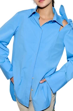 ROSIE ASSOULIN Knotted Button Down | Shirts & Tops