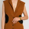 DIOTIMA Long Tower Crochet Vest | Coats & Jackets | Statement Sets