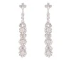 SIMONE ROCHA Long Victorian Pearl & Crystal Drip Earrings | Earrings