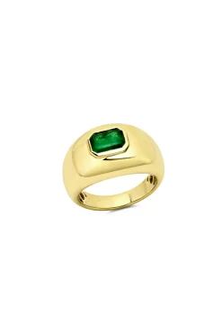 GABRIELA ARTIGAS Medium Balloon Emerald Ring | Rings | Fine Jewelry
