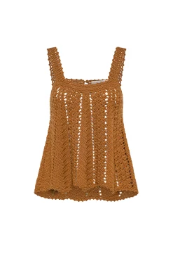 FORTE FORTE Merinos Crochet Tank Top | Statement Sets | Shirts & Tops