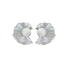 SORDO Nautilus Fan Mother of Pearl Earrings | Earrings