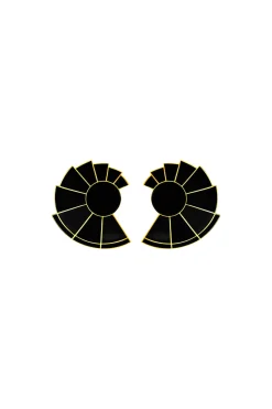 SORDO Nautilus Fan Onyx Earrings | Earrings