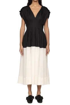 SEA NEW YORK Nicola Ramie Tank Midi Dress | Midi | Cocktail